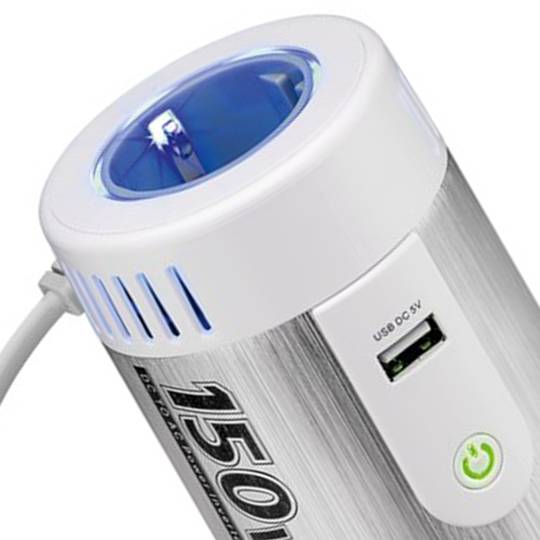 Modifié vague onduleur 12 VDC à 220 VAC 150W avec USB