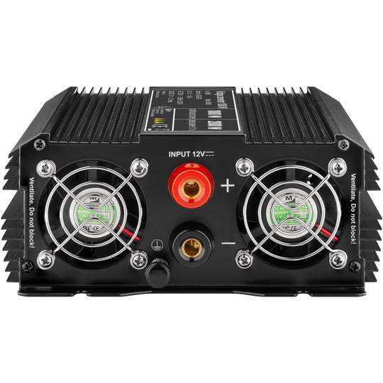Inverter elettrico a onda modificata da 12 VDC a 220 VAC 1000W e USB