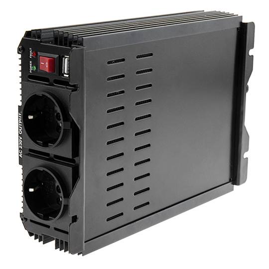 Gemodificeerde golf-omvormer 12 VDC tot 220 VAC 1000W en USB