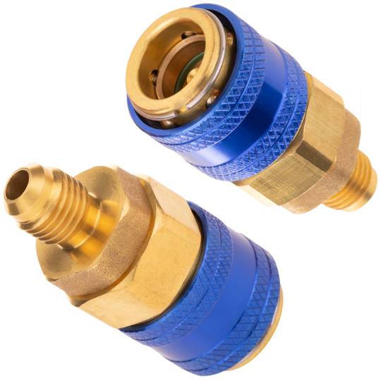 Connecteurs à connexion rapide droits et adaptateurs A/C R1234YF/R134a