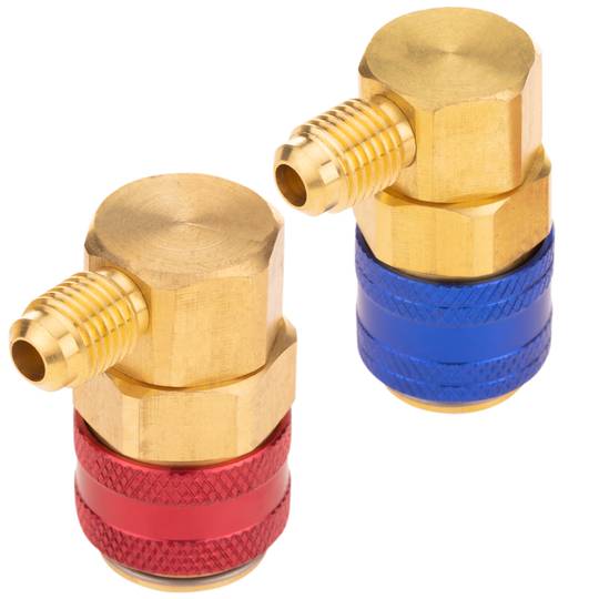 Quick Connect L-Type Connectors and A / C Adapters R1234YF/R134a