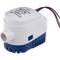 Bomba elétrica de esgoto de água 4100 l/h 12VDC 3A com interruptor