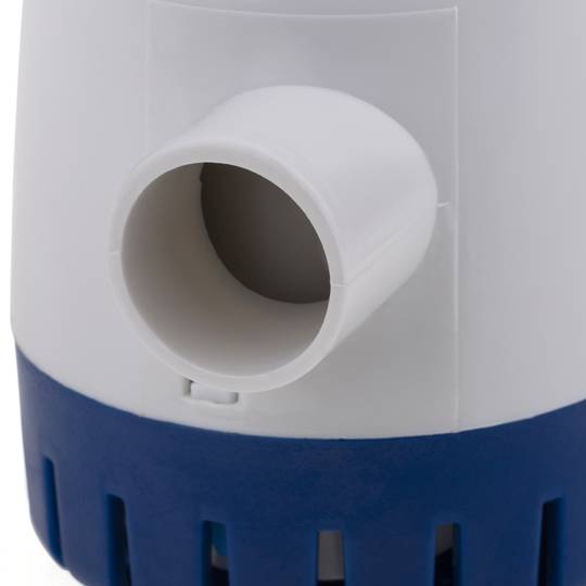Bomba elétrica de esgoto de água 4100 l/h 12VDC 3A com interruptor