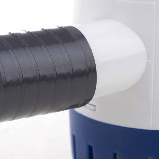 Bomba elétrica de esgoto de água 4100 l/h 12VDC 3A com interruptor