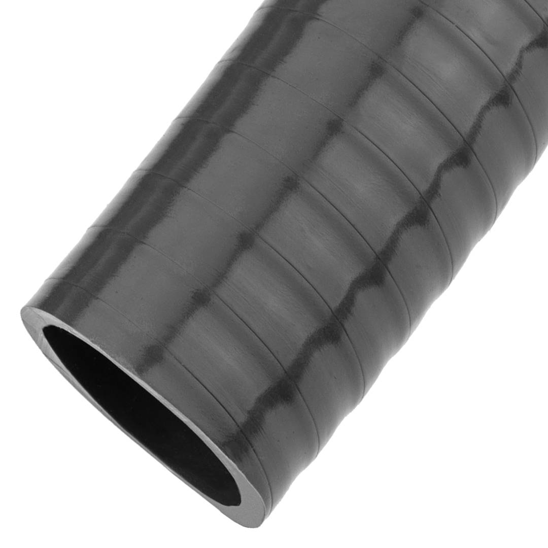 Tubo corrugado negro con extractor de hilo de 40 mm de diámetro