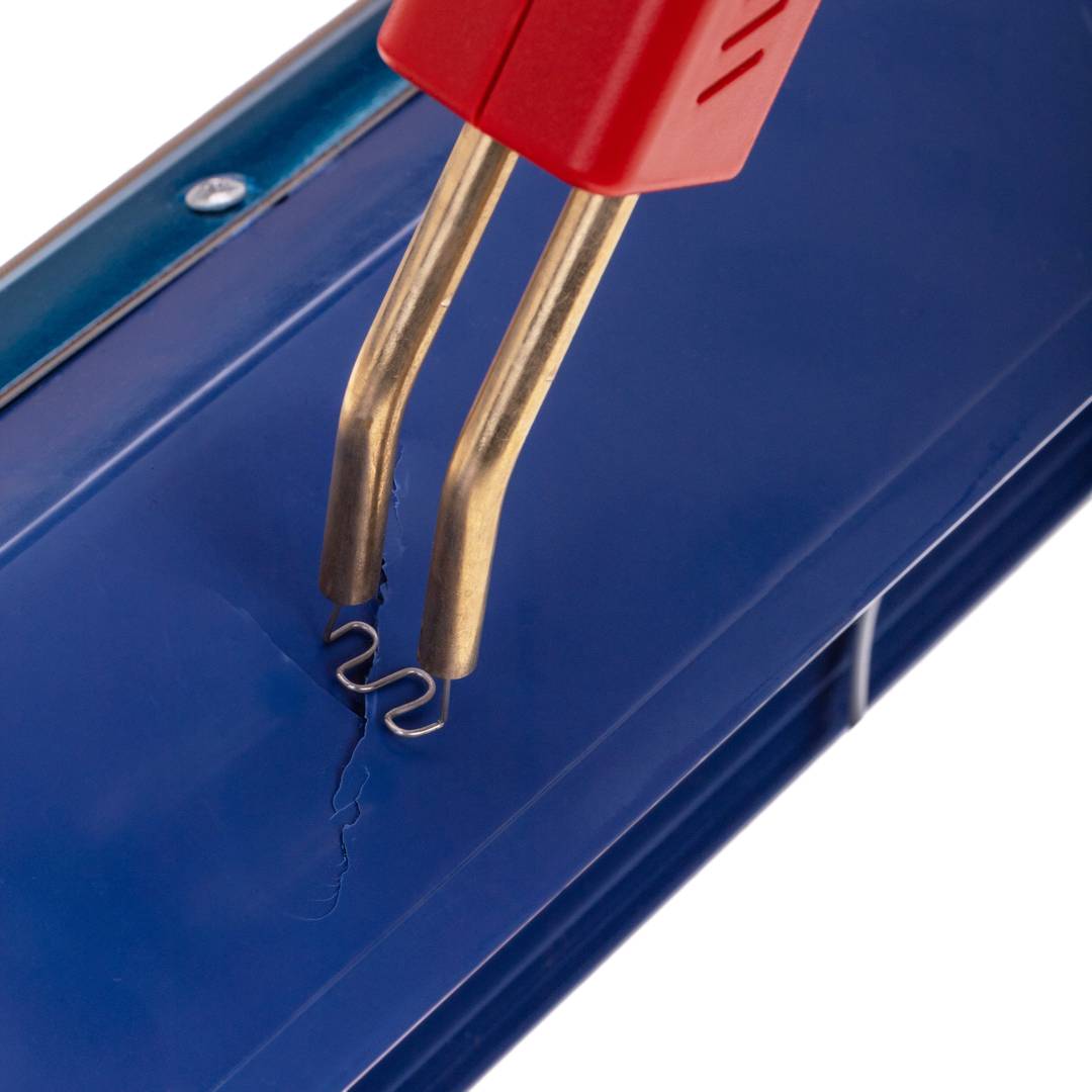 100 units wavy plastic welding staples 0.8mm for hot gun repair plastic parts and bumpers