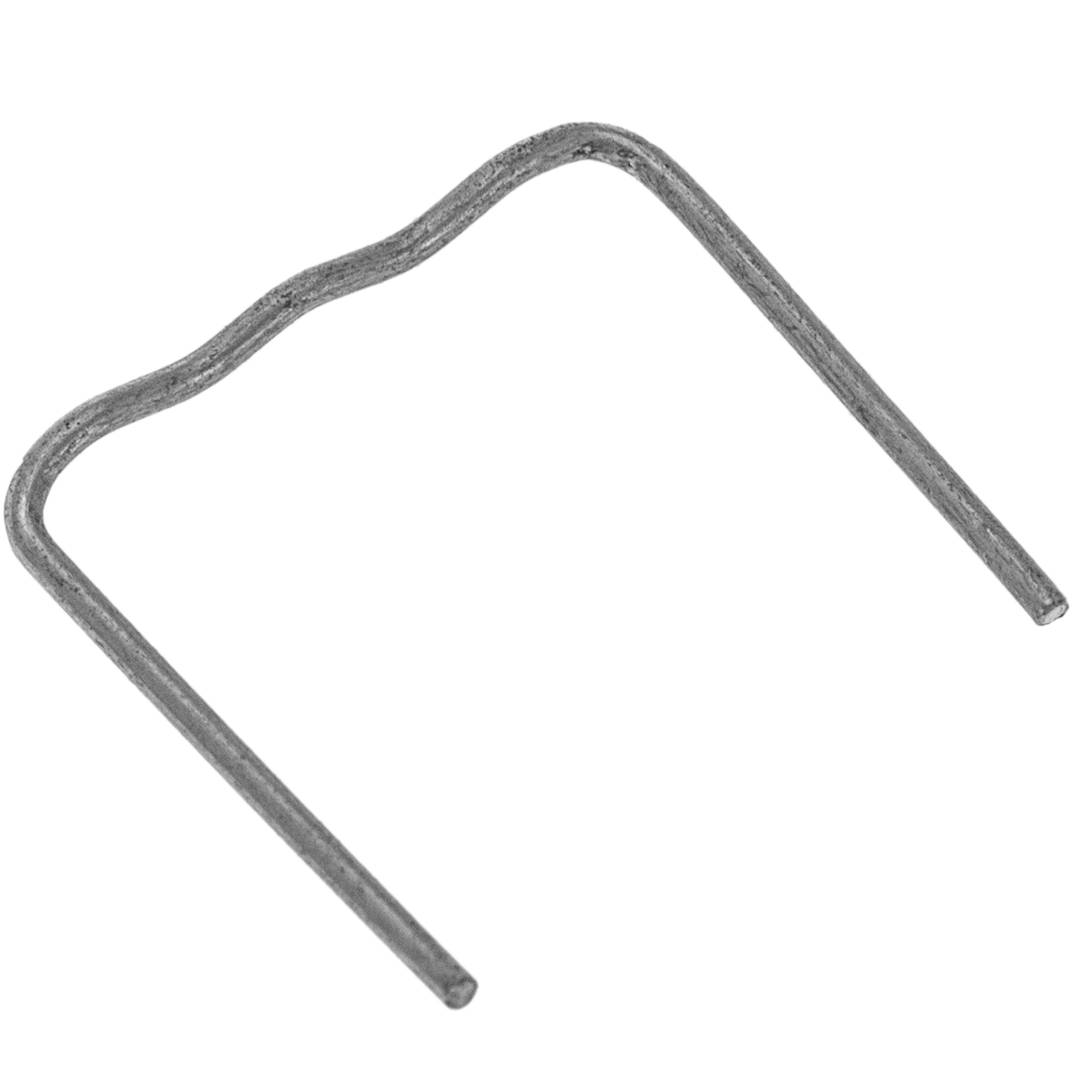 100 Einheiten Schweißklammern für 0,6 mm flache Kunststoffoberflächen zur Heißluftpistolenreparatur von Kunststoffteilen und Stoßstangen