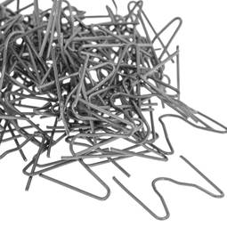 100 unités d'agrafes de soudage pour plastique, coin extérieur de 0.6mm pour la réparation de pièces en plastique et de pare-chocs avec pistolet chaud