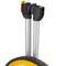Wielteller voor afstandsmeting. 320 mm diameter topometer en hoogte 810 mm