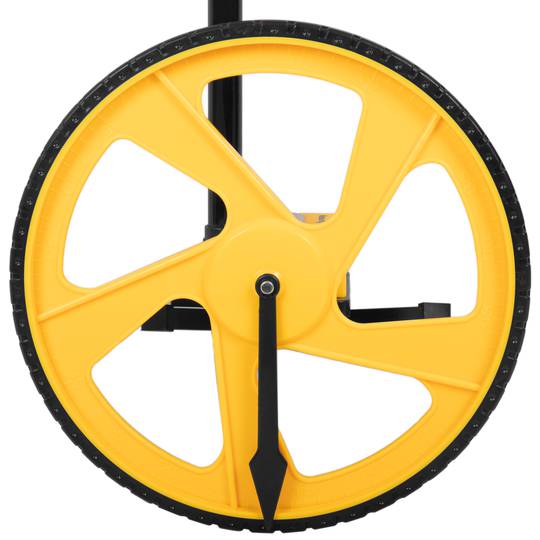 Contachilometri ruota di alta precisione per la misurazione della distanza. Topometro diametro 32 cm e altezza 103 cm