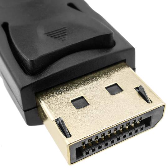 Cable de vídeo DisplayPort macho a DVI-D macho 2 m