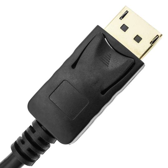 Cable de vídeo DisplayPort macho a DVI-D macho 2 m