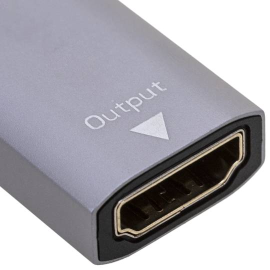 Adapter DisplayPort męski na HDMI A żeński 4K 60Hz