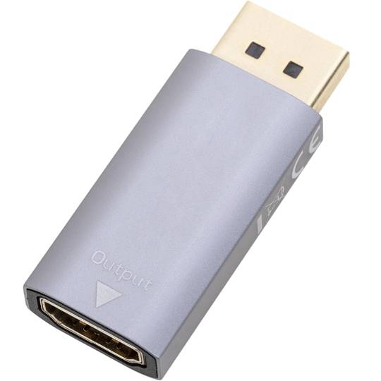 Adapter DisplayPort męski na HDMI A żeński 4K 60Hz