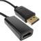 Adattatore da DisplayPort a HDMI maschio-femmina con A 15 cm di cavo