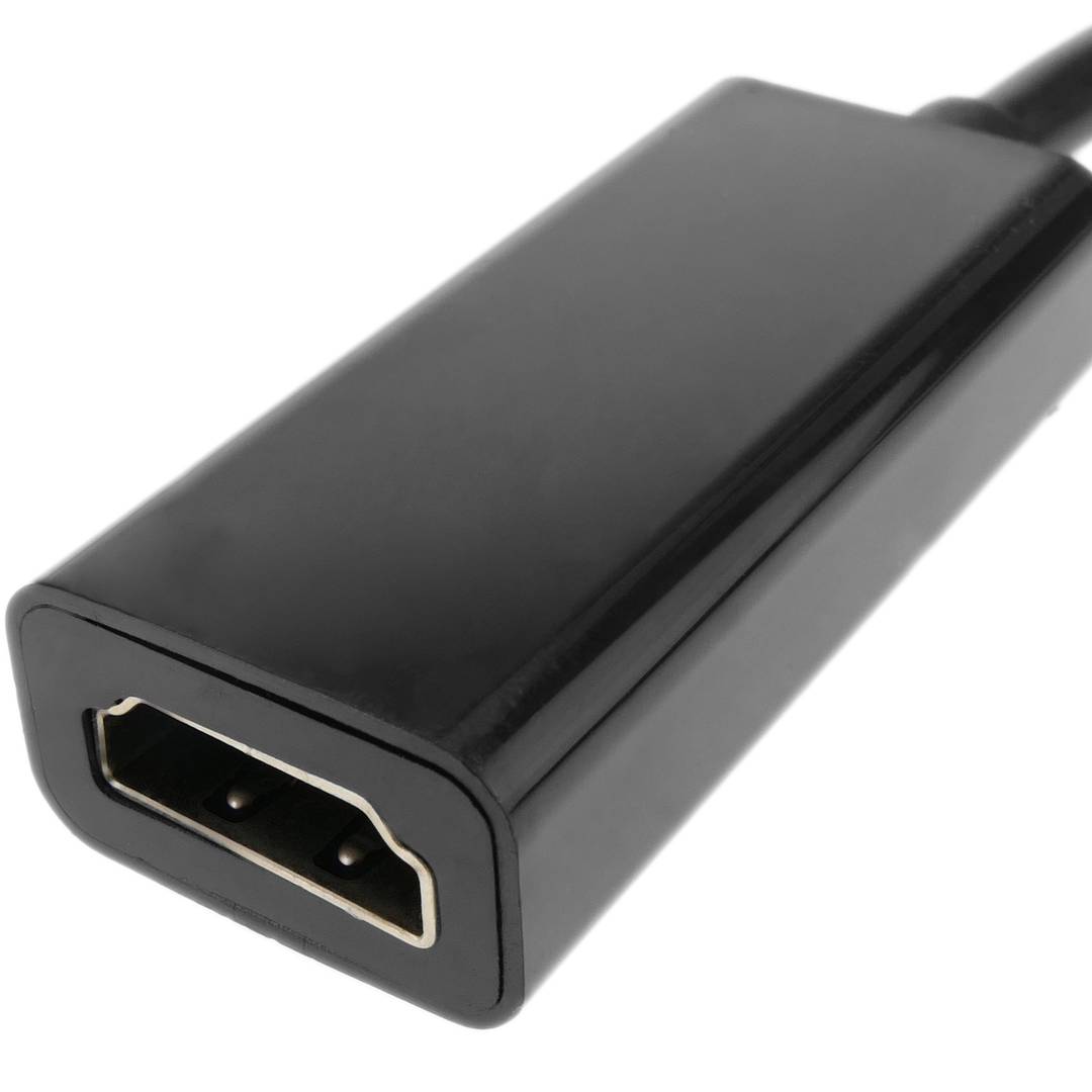 Equip Adaptateur HDMI vers DisplayPort Actif Mâle/Femelle 15cm Noir