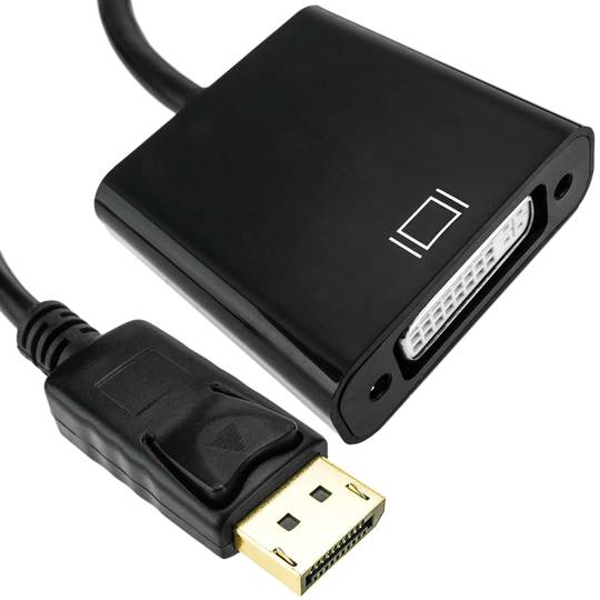 Adaptateur Mini DisplayPort Mâle vers HDMI Femelle, VGA / DVI