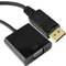 DisplayPort Male to VGA Female Adapter 15cm