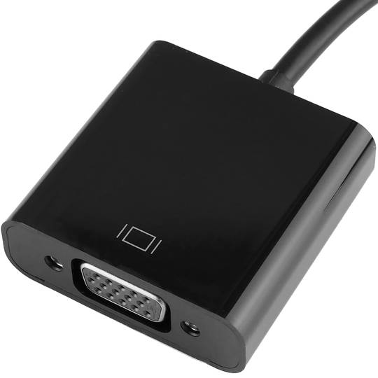 DisplayPort Male to VGA Female Adapter 15cm