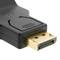 Adaptador compacto de DisplayPort macho a VGA hembra