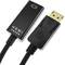 Cable adaptador de vídeo 4K 10cm de DisplayPort DP macho a HDMI hembra 1080p FullHD 2K 4K
