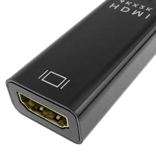 Cable adaptador de vídeo 4K 10cm de DisplayPort DP macho a HDMI hembra 1080p FullHD 2K 4K