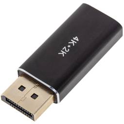 Kompakter DisplayPort-Stecker auf HDMI-Buchse 1080p FullHD 2K 4K-Videoadapter