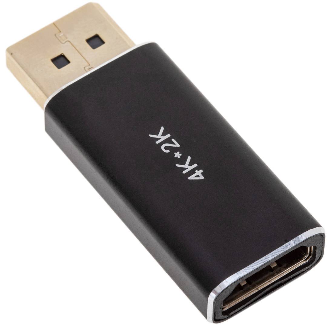 Adaptateur vidéo compact DisplayPort mâle vers HDMI femelle 1080p FullHD 2K 4K
