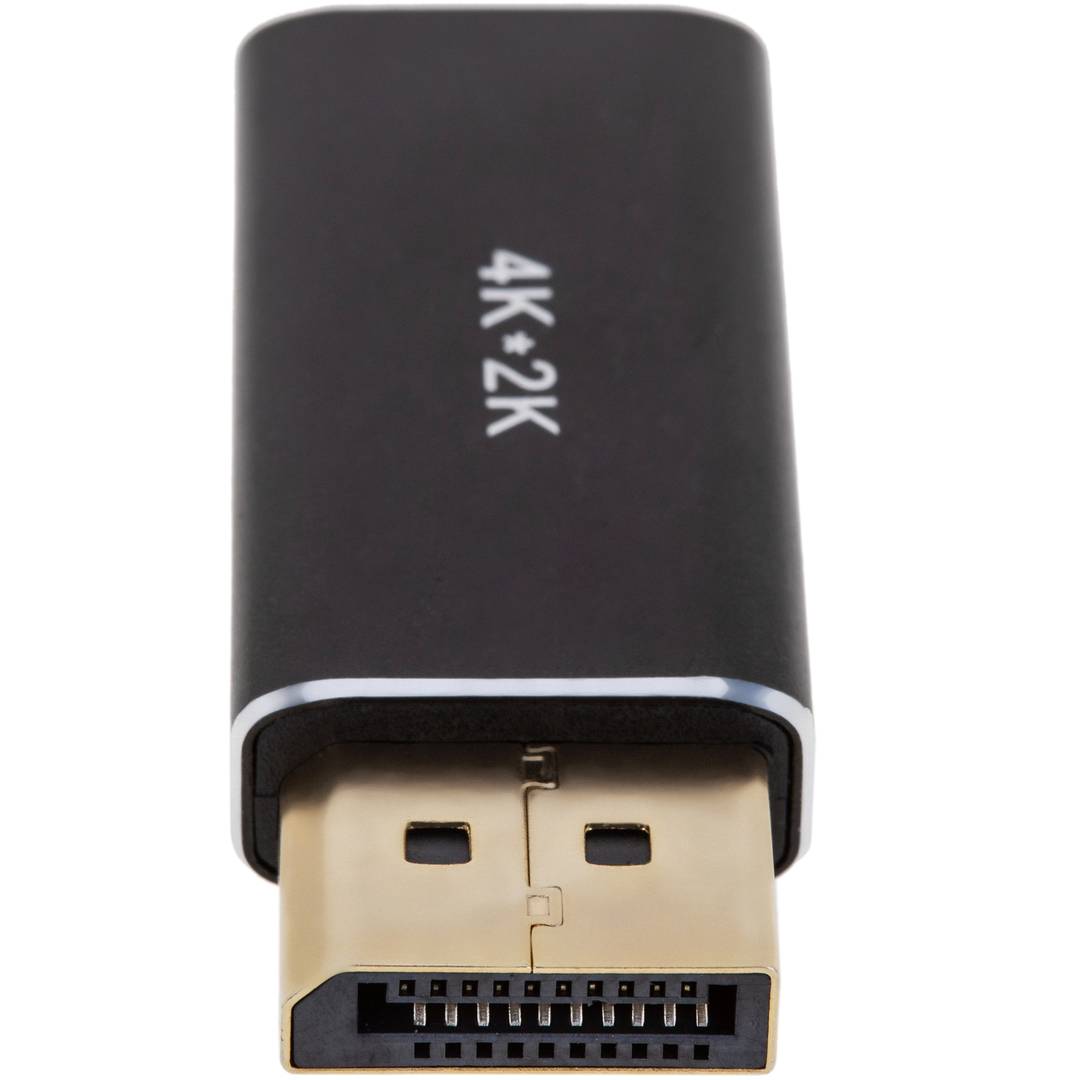 Adaptateur vidéo compact DisplayPort mâle vers HDMI femelle 1080p FullHD 2K 4K