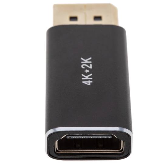 Adaptateur vidéo compact DisplayPort mâle vers HDMI femelle 1080p FullHD 2K 4K