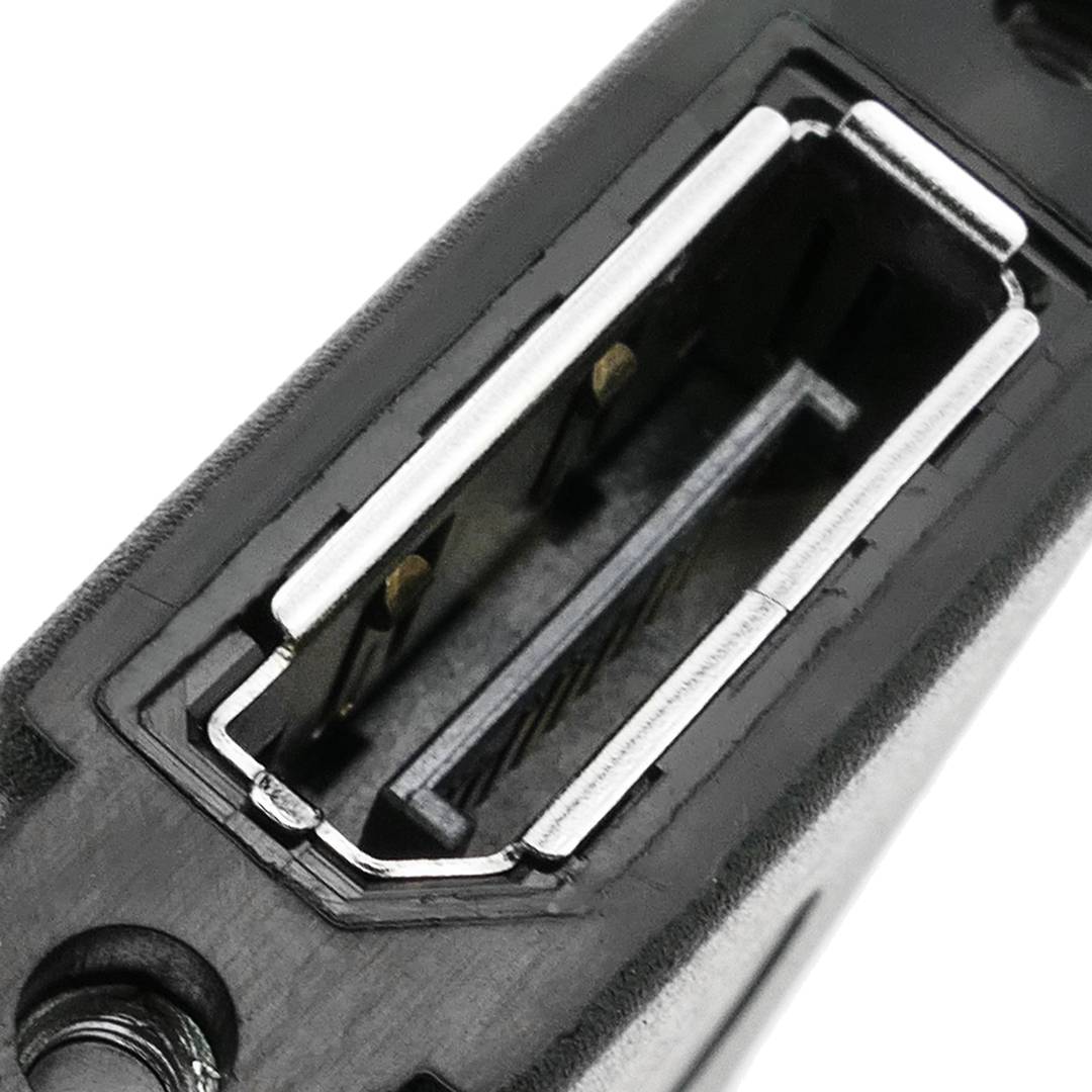 Vrouwelijke naar vrouwelijke DisplayPort-adapter met paneelbevestigingsbeugel