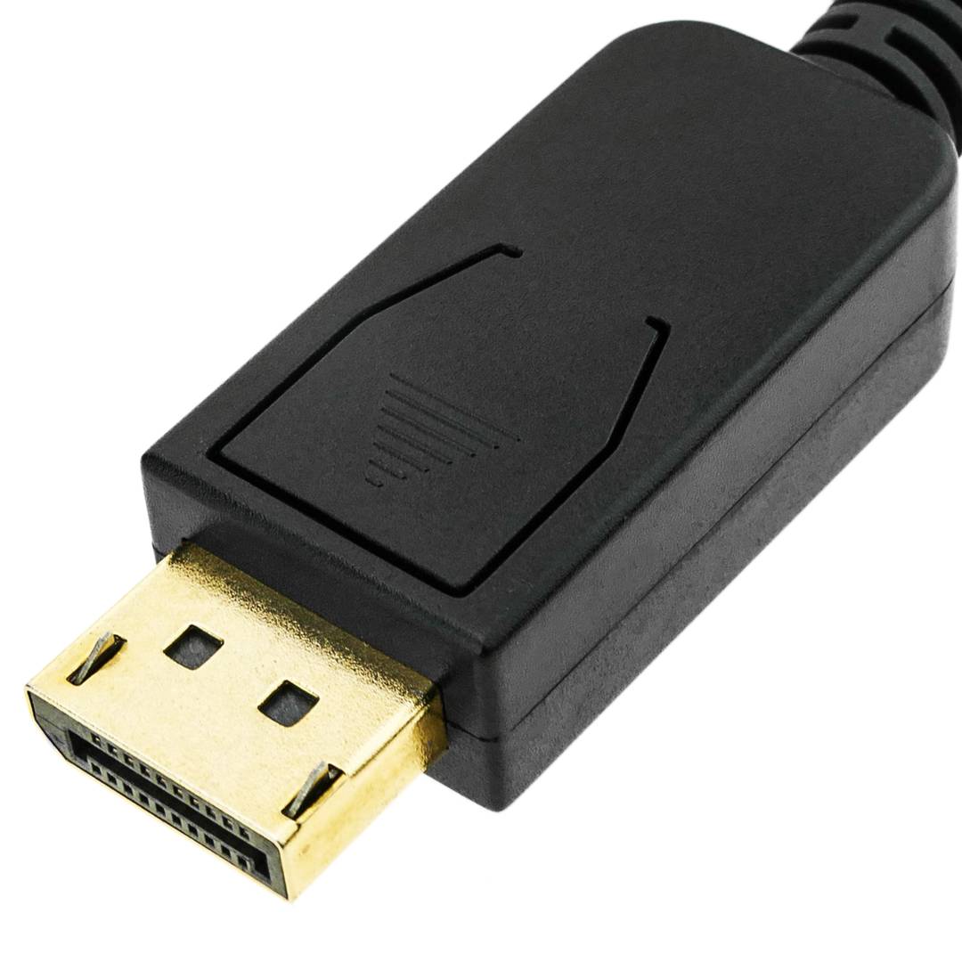 Câble USB 3.1 C mâle vers DisplayPort mâle Convertisseur vidéo 4K Ultra HD 60Hz C20CH 1.8m