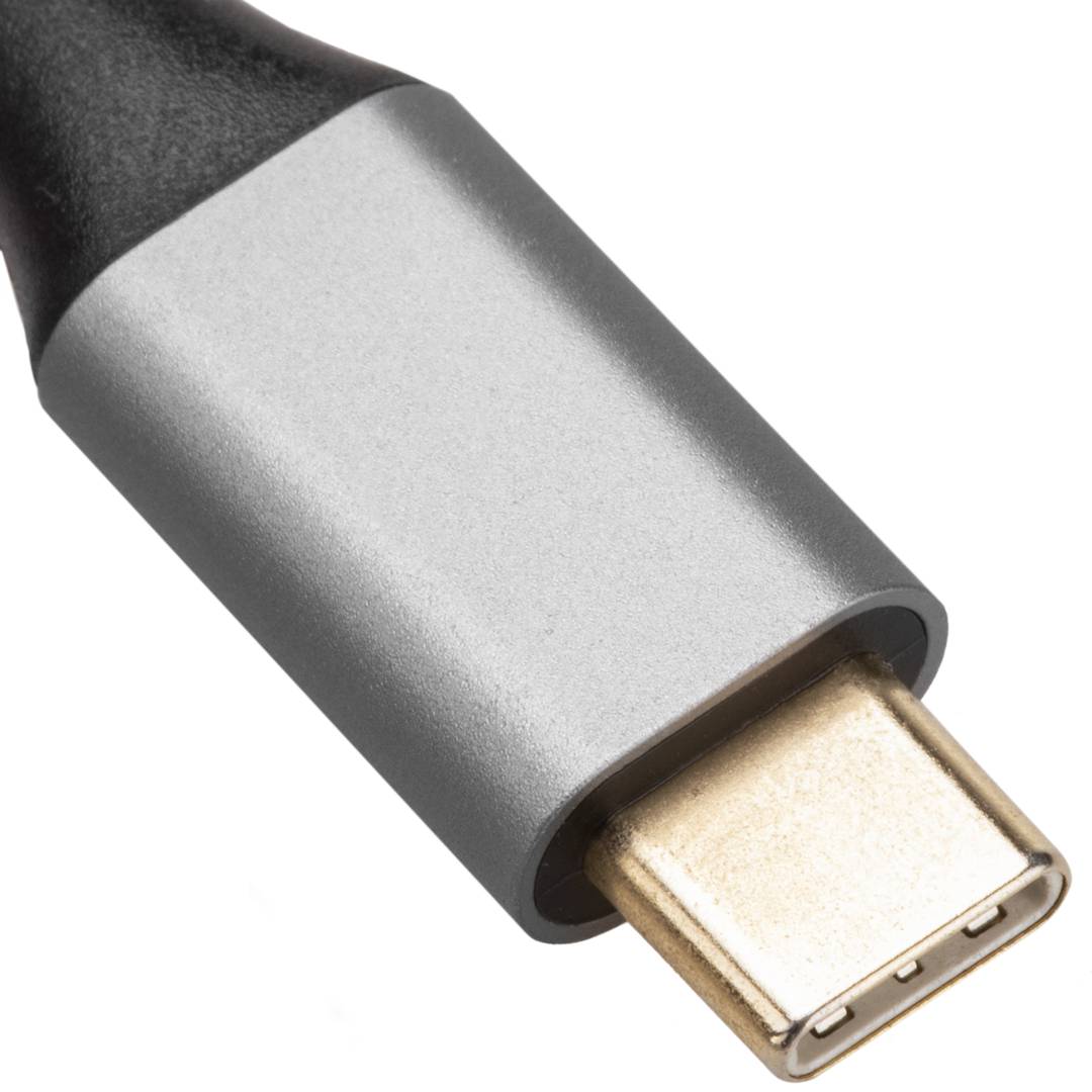 Cabo USB 3.1 C macho para HDMI A macho Conversor de vídeo 4K Ultra HD 60Hz C20CH 1.8m
