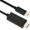 Kabel USB 3.1 C stecker an HDMI A stecker, video konverter 4K Ultra HD 60Hz C20CH 3m
