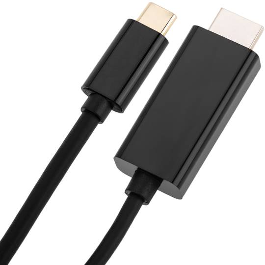 Kabel USB 3.1 C męski na HDMI A męski, konwerter wideo 4K Ultra HD 30Hz C20CH 5m