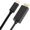 Cable USB 3.1 C macho a DisplayPort A macho, conversor de vídeo 4K Ultra HD 60Hz 5m