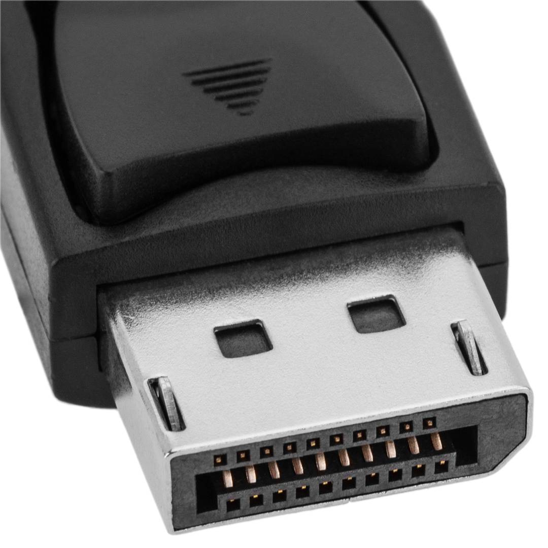 Adattatore DisplayPort maschio a mini DisplayPort femmina v1.0.
