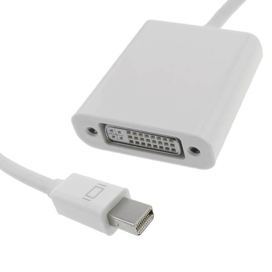 Adapter MiniDisplayPort-męski na DVI-żeński