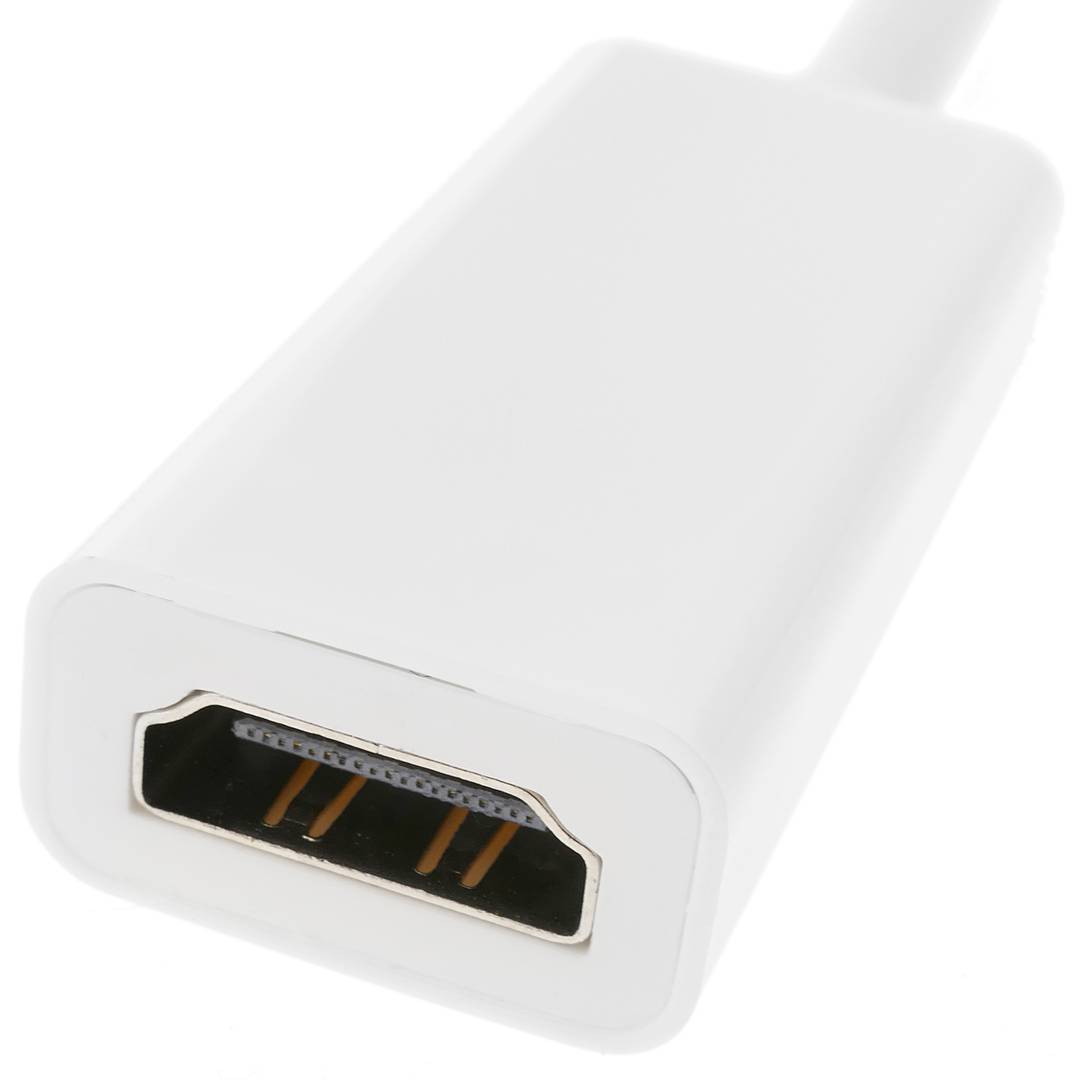 Adaptador mini-DisplayPort-macho  a HDMI-hembra