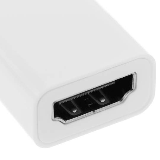 Adaptador mini-DisplayPort-macho  a HDMI-hembra
