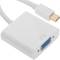 Adaptador conversor miniDisplayPort macho a VGA HD15 hembra