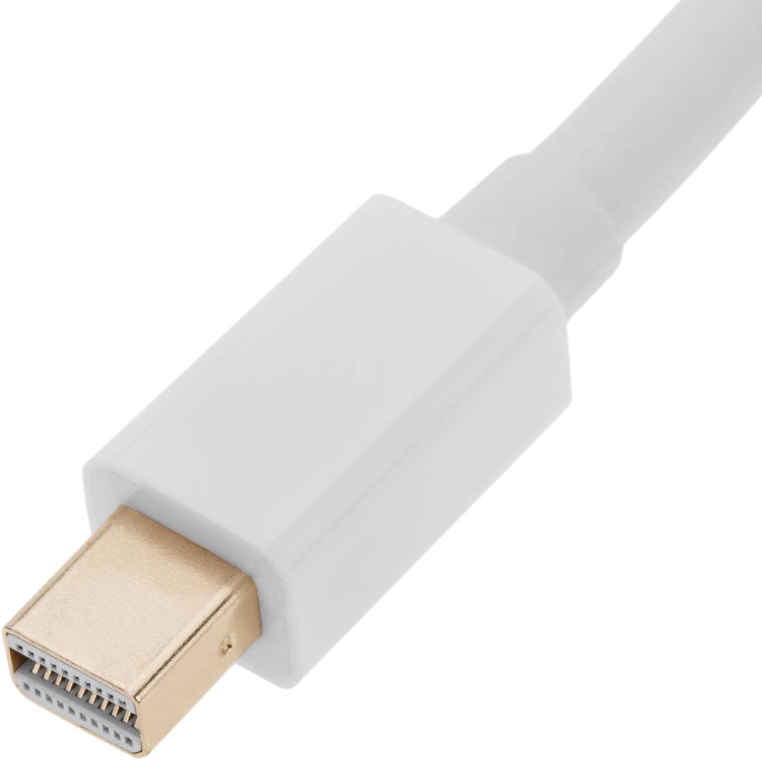 Adaptador conversor miniDisplayPort macho a VGA HD15 hembra