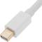 Adaptador conversor miniDisplayPort macho a VGA HD15 hembra