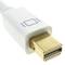 Adaptador de mini-DisplayPort mascle a HDMI femella i VGA femella