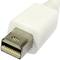 MiniDisplayPort-DisplayPort male to female adapter