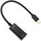 Video adaptor cable 4K 17cm Mini DisplayPort male MDP to HDMI female 1080p FullHD 2K 4K