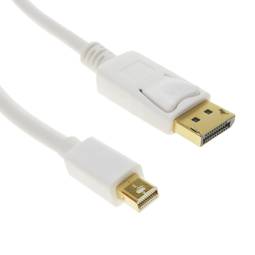 Kabel Displayport do Mini Displayport 4K FullHD do audio i cyfrowego wideo 1m biały