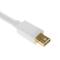 Kabel Displayport do Mini Displayport 4K FullHD do audio i cyfrowego wideo 5m biały
