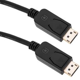 Cabo Displayport 8K 1.4 macho para macho para vídeo digital e transmissão de áudio de 3 metros