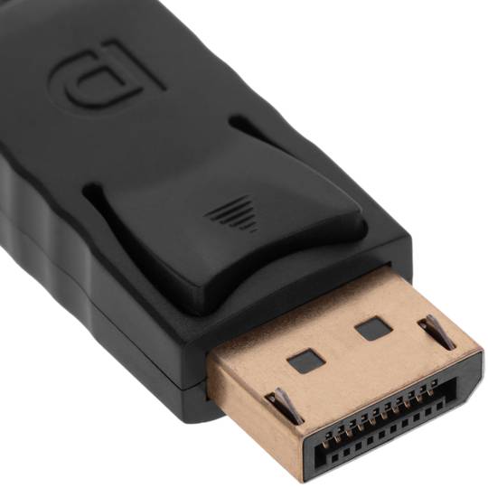 Cabo adaptador Lanberg mini Displayport macho para HDMI-A fêmea 10 cm